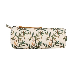 Косметичка BrunoVisconti®
 (20  х  7 см)
"FLORA.ОЛИВА"
Арт. 14-091/07