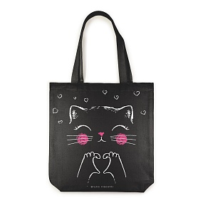 СУМКА-ШОППЕР BLACK "ЭТО ЛЮБОВЬ!" 34х36 см
Арт. 16-004-02/19