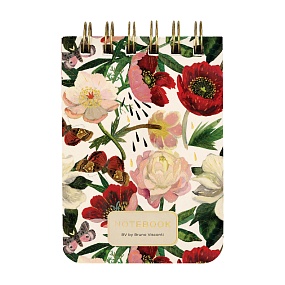 БЛОКНОТ НА ГРЕБНЕ «CUTE JOURNAL» A7, BV, 100 Л."FLORA.ПИОНЫ" ЛИНЕЙКА
Арт. 3-100-009/05