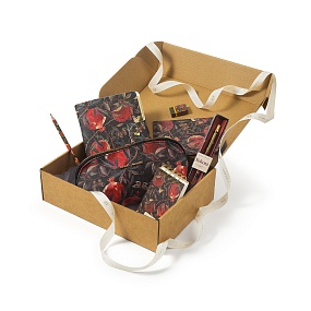 НАБОР ПОДАРОЧНЫЙ "FLORA.ГРАНАТ" 6 ПРЕДМЕТОВ, С ОТКРЫТКОЙ
Арт. 2-736/126