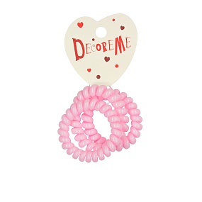 РЕЗИНКА ДЛЯ ВОЛОС СПИРАЛЬНАЯ ЦВЕТНАЯ  3 ШТ 
Арт. 2-712/236