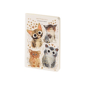 Тетрадь общая BrunoVisconti®
А6 (105 х 148 мм)
"LOVE ME.КОТИКИ. СЧАСТЬЕ" мультиколор 60 л., линейка
Арт. 7-60-1316/11