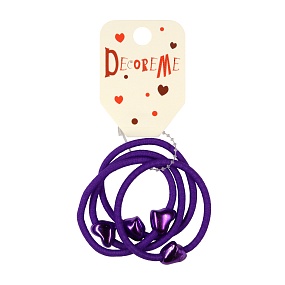 РЕЗИНКА ДЛЯ ВОЛОС 4 ШТ, 2 ЦВЕТА 
Арт. 2-712/347