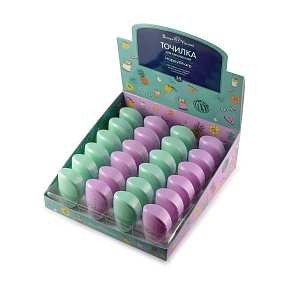 Точилка BrunoVisconti®
 (37 х 55 х 22 мм)
"HAPPYSHARP" мятный, нежно-сиреневый
Арт. 35-0012
цвет в ассортименте