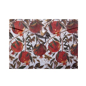 Папка-конверт на кнопке BrunoVisconti®
А4 (33,5  х  23,5  см)
"FLORA.ГРАНАТ "
Арт. 14-036/17