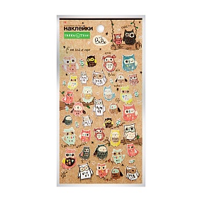 НАКЛЕЙКИ ОБЪЕМНЫЕ "ЗАБАВНЫЕ ЗВЕРУШКИ" 9 ВИДОВ
Арт. 2-141/08