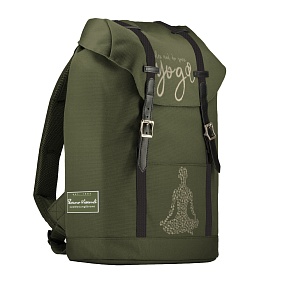 Рюкзак BrunoVisconti®
городской
темно-зеленый 
«YOGA»
Арт. 12-011-031/11