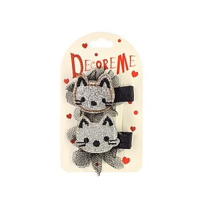 ЗАКОЛКА ДЛЯ ВОЛОС  5 СМ 2 ШТ, 5 ЦВЕТОВ
Арт. 2-719/126