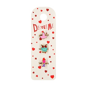 КОЛЬЦО 3 ШТ, 6 ВИДОВ
Арт. 2-791/05