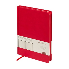 Ежедневник BrunoVisconti® недатированный
А5 (142 х 206 мм)
"CITIZEN" красный 320 стр.
Арт. 3-508/07