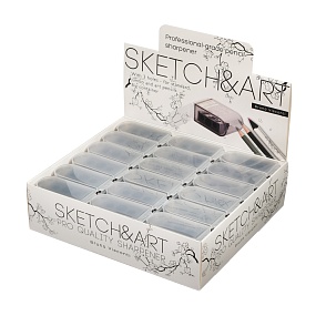 ТОЧИЛКА С КОНТЕЙНЕРОМ  3 ОТВЕРСТИЯ "SKETCH&ART"
Арт. 35-0044