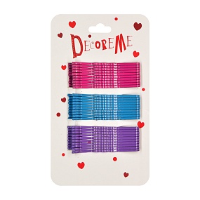 ЗАКОЛКА ДЛЯ ВОЛОС 5 СМ, 30 ШТ, 3 ЦВЕТА
Арт. 2-718/10