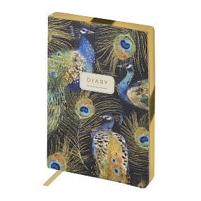 Ежедневник BrunoVisconti® недатированный
А5 (125 х 200 мм)
"FAUNA.ПАВЛИНЫ" 256 стр.
Арт. 3-743/26