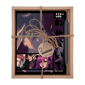 НАБОР ПОДАРОЧНЫЙ "MANGA. FANTASTIC HEROES. Team of heroes" (ДВЕ ТЕТРАДИ И РУЧКА)
Арт. 7-48-1253-2/1