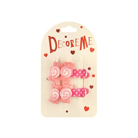 ЗАКОЛКА ДЛЯ ВОЛОС 3,5 СМ, 2 ШТ, 6 ЦВЕТОВ
Арт. 2-719/95