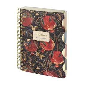ЗАПИСНАЯ КНИЖКА "ART JOURNAL" А5,120 Л. НА ГРЕБНЕ, С РАЗДЕЛИТЕЛЯМИ"FLORA.Гранат"
Арт. 3-567/16