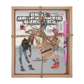 НАБОР ПОДАРОЧНЫЙ "MANGA.WARRIORS. Bad girls" (ДВЕ ТЕТРАДИ И РУЧКА)
Арт. 7-48-1295-2/1