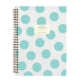 Тетрадь общая BrunoVisconti®
B5 (185 х 250 мм)
"MINT POLKA DOTS" 60 л., клетка
Арт. 7-60-007/01