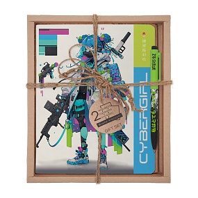 НАБОР ПОДАРОЧНЫЙ "CYBERGIRL. Cyber Romance" (ДВЕ ТЕТРАДИ И РУЧКА)
Арт. 7-48-1285-2/4