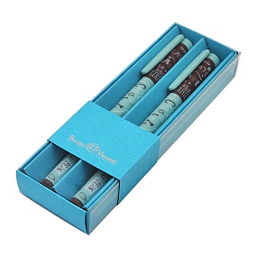 НАБОР ИЗ 2-Х РУЧЕК "FunWrite. Coffee Time. Мятный капучино" ШАРИКОВАЯ, 0.5ММ, СИНЯЯ (голубой футляр)
Арт. 20-0212/6969