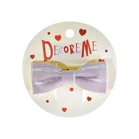 ЗАКОЛКА ДЛЯ ВОЛОС 7 СМ, 1 ШТ, 2 ЦВЕТА
Арт. 2-718/04