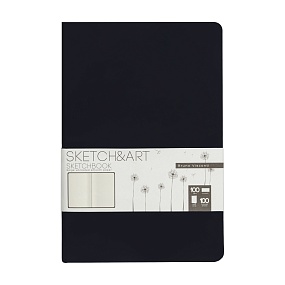Sketchbook BrunoVisconti® черный
143х216  мм, 100  л., 100 г/кв.м, черная бумага
твердая обложка
"Sketch&Art"
Арт. 1-604/01