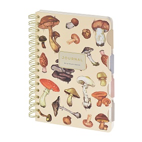 ЗАПИСНАЯ КНИЖКА "ART JOURNAL" А5,120 Л. НА ГРЕБНЕ, С РАЗДЕЛИТЕЛЯМИ"FLORA.Грибная феерия"
Арт. 3-737/08
