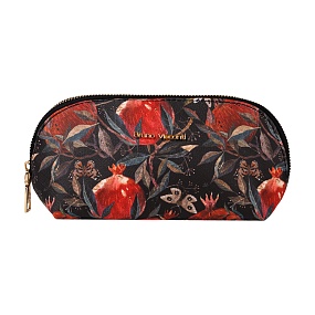 Косметичка BrunoVisconti®
 (22,5 х 8 х 10 см)
"FLORA.ГРАНАТ "
Арт. 14-094/03