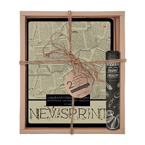 Набор подарочный "ГАЗЕТА-2" (две тетради и ручка в тубе)
Арт. 7-48-1146-3/2