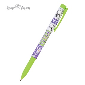 Ручка шариковая BrunoVisconti®
0.7 мм, синий
FreshWrite «VEGAN. ЧЕРНИЧНЫЙ СМУЗИ»
Арт. 20-0214/80