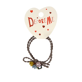 РЕЗИНКА ДЛЯ ВОЛОС 1 ШТ, 2 ЦВЕТА
Арт. 2-712/276