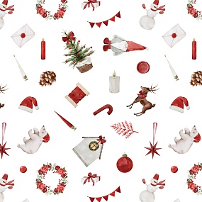 Упаковочная бумага BrunoVisconti®
 (70 х 100 см)
"НОВЫЙ ГОД"
Арт. 2-811/08