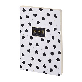 Тетрадь общая BrunoVisconti®
А5 (147 х 210 мм)
"BLACK&WHITE. СЕРДЕЧКИ" мультиколор 60 л., линейка
Арт. 7-60-1315/10