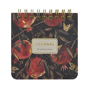 "POCKET JOURNAL" 90 х 90 мм, 60 Л,  НА ГРЕБНЕ "ГРАНАТ"
Арт. 3-649/11