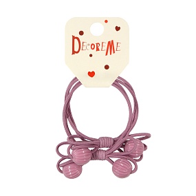 РЕЗИНКА ДЛЯ ВОЛОС 2 ШТ, 5 ЦВЕТОВ 
Арт. 2-712/259