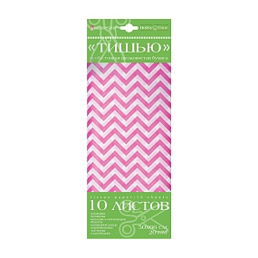 Набор цветной бумаги "тишью" HOBBY TIME
(130 х 290 мм), 10 листов
ёлочка
Арт : 2-145/02