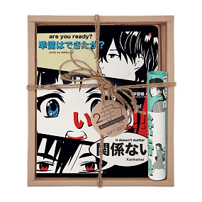 Набор подарочный "MANGA ANIME. Are you ready?" (две тетради и ручка в тубе)
Арт. 7-48-1241-3/5