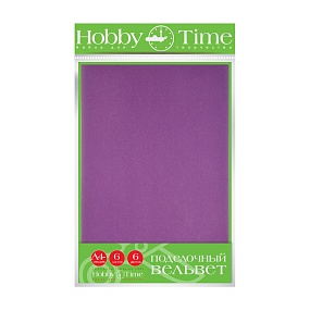 НАБОР ПОДЕЛОЧНЫЙ ВЕЛЬВЕТ "ЯРКИЕ ЦВЕТА", А4 6 Л. 6 ЦВ.
Арт. 11-406-281