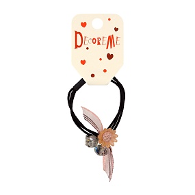 РЕЗИНКА ДЛЯ ВОЛОС 1 ШТ, 5 ЦВЕТОВ 
Арт. 2-712/293