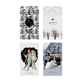 SKETCHBOOK BrunoVisconti®
92х167 мм, 112 л.
Микс 80 г, твердый переплёт
Арт. 3-557
обложка в ассортименте